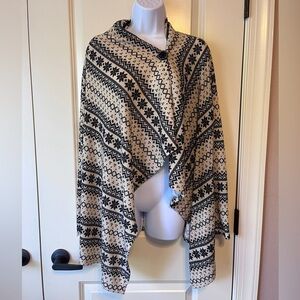 Bobeau One Button Cardigan size M